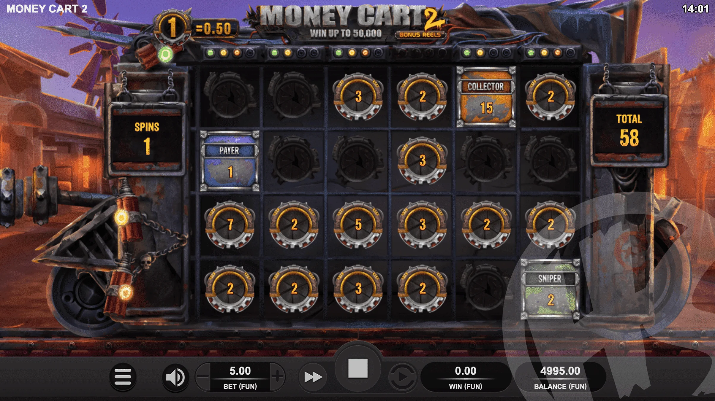 Money Cart 2 Bonus Reels Slot Review pic 1